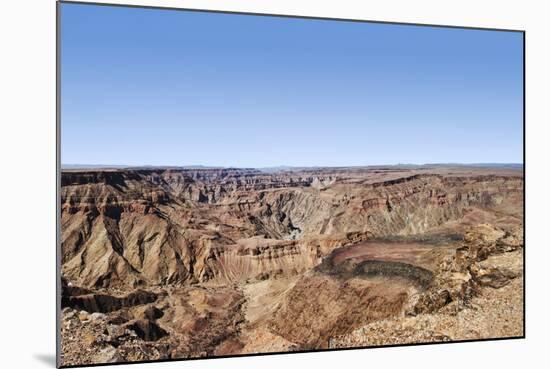 Fish River Canyon Namibia-mezzotint-Mounted Photographic Print