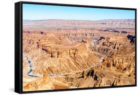 Fish River Canyon-milosk50-Framed Stretched Canvas