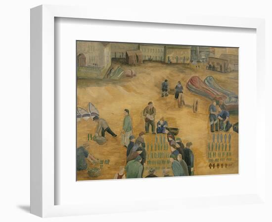 Fish Sale, 1938-Harry Mitten Wilson-Framed Giclee Print