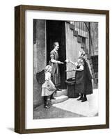 Fish Seller, Scotland, 1936-Donald Mcleish-Framed Giclee Print