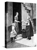 Fish Seller, Scotland, 1936-Donald Mcleish-Stretched Canvas