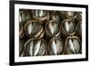 Fish Sold in Bamboo Containers Ready for Steaming at Talat Thong Khan Kham Market-Richard Nebesky-Framed Photographic Print