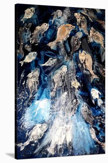 fish spawning-jocasta shakespeare-Stretched Canvas