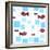 Fish Squares-null-Framed Giclee Print