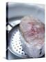 Fish Steak on a Skimmer-Alain Caste-Stretched Canvas