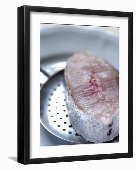 Fish Steak on a Skimmer-Alain Caste-Framed Photographic Print