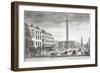 Fish Street Hill, London, C1750-Thomas Bowles-Framed Giclee Print