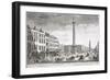 Fish Street Hill, London, C1750-Thomas Bowles-Framed Giclee Print