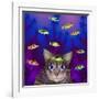 Fish Tales 12-David Sheskin-Framed Giclee Print