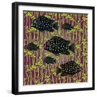 Fish Tales 4-David Sheskin-Framed Giclee Print