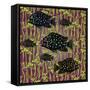 Fish Tales 4-David Sheskin-Framed Stretched Canvas