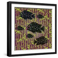 Fish Tales 4-David Sheskin-Framed Giclee Print