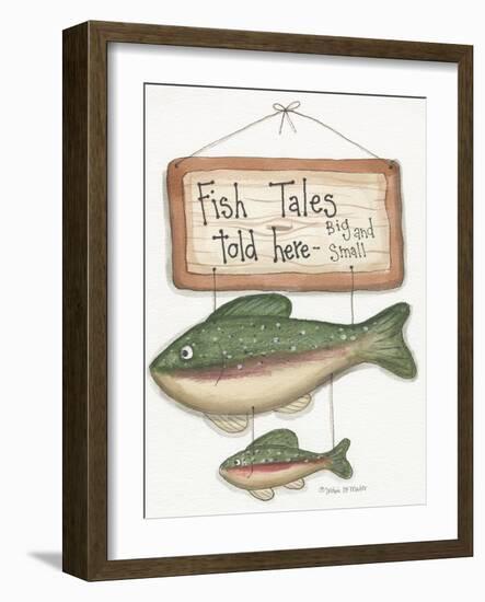 Fish Tales-Debbie McMaster-Framed Giclee Print