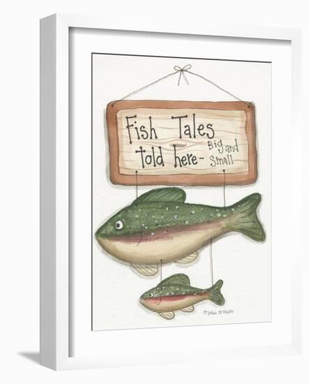 Fish Tales-Debbie McMaster-Framed Giclee Print