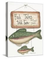 Fish Tales-Debbie McMaster-Stretched Canvas