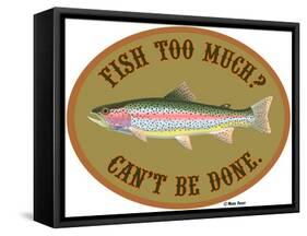 Fish Too Much-Mark Frost-Framed Stretched Canvas