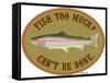 Fish Too Much-Mark Frost-Framed Stretched Canvas