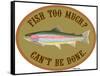 Fish Too Much-Mark Frost-Framed Stretched Canvas