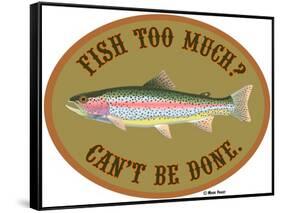 Fish Too Much-Mark Frost-Framed Stretched Canvas