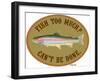 Fish Too Much-Mark Frost-Framed Giclee Print