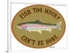 Fish Too Much-Mark Frost-Framed Giclee Print