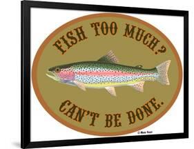 Fish Too Much-Mark Frost-Framed Giclee Print