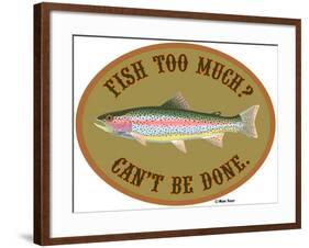 Fish Too Much-Mark Frost-Framed Giclee Print