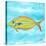 Fish Underwater I-Julie DeRice-Stretched Canvas