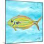 Fish Underwater I-Julie DeRice-Mounted Art Print