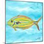 Fish Underwater I-Julie DeRice-Mounted Premium Giclee Print