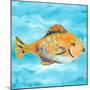 Fish Underwater II-Julie DeRice-Mounted Art Print