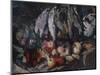 Fish, Vine and Fruits, 1916-Konstantin Alexeyevich Korovin-Mounted Giclee Print