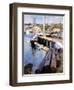 Fish Wharves, Gloucester, 1896-Willard Leroy Metcalf-Framed Giclee Print