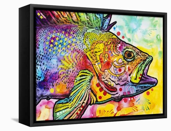 Fish-Dean Russo- Exclusive-Framed Stretched Canvas