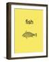 Fish-Jan Weiss-Framed Art Print