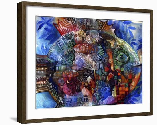 Fish-Oxana Zaika-Framed Giclee Print