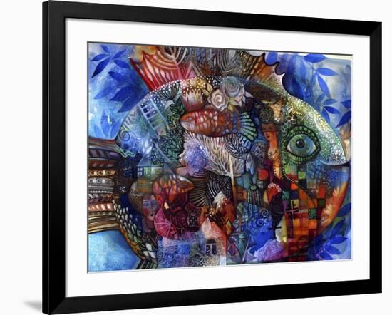 Fish-Oxana Zaika-Framed Giclee Print