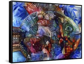 Fish-Oxana Zaika-Framed Stretched Canvas