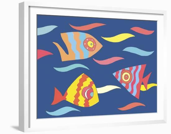 Fish-Miguel Balbás-Framed Giclee Print