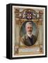 Fisher, Australian Premier, Stamp-null-Framed Stretched Canvas