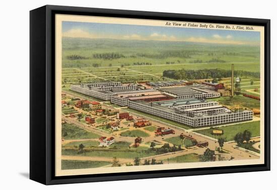 Fisher Body Company, Flint, Michigan-null-Framed Stretched Canvas