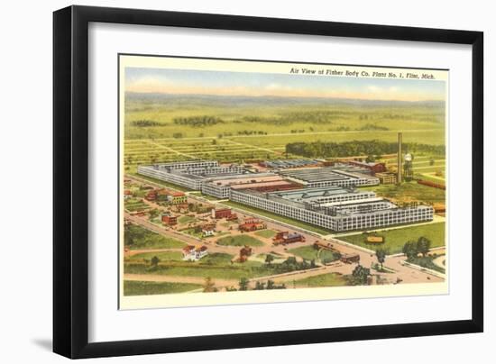 Fisher Body Plant, Flint, Michigan-null-Framed Art Print