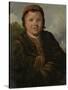 Fisher Boy, at Half Length, Hands Inserted into the Jacket-Frans Hals-Stretched Canvas