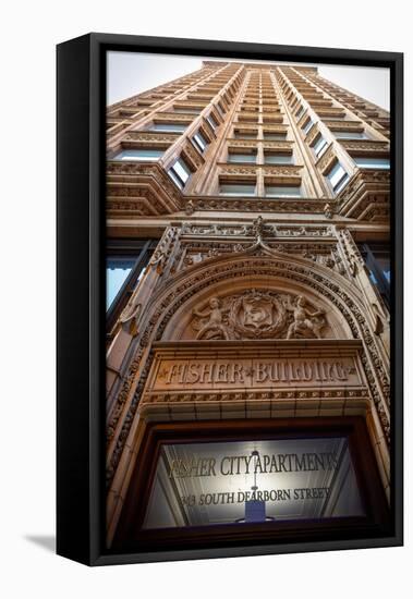 Fisher Building Chicago-Steve Gadomski-Framed Stretched Canvas