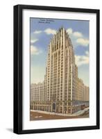 Fisher Building, Detroit, Michigan-null-Framed Art Print