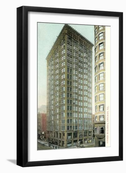 Fisher Building-null-Framed Art Print
