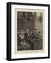 Fisher Folk in Church, Island of Urk, Zuyder Zee-null-Framed Giclee Print