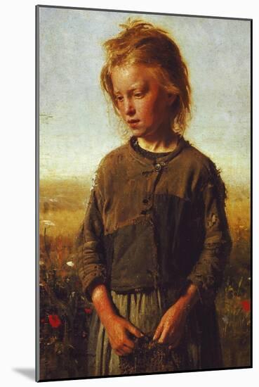 Fisher Girl, 1874-Ilya Efimovich Repin-Mounted Giclee Print