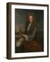 Fisher Harding, Master Shipwright, Active 1664-1706, with the Launch of the 'Royal Sovereign', 1701-Jonathan Richardson-Framed Giclee Print