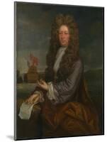 Fisher Harding, Master Shipwright, Active 1664-1706, with the Launch of the 'Royal Sovereign', 1701-Jonathan Richardson-Mounted Giclee Print